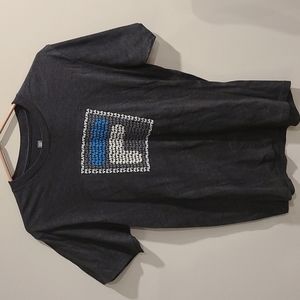 Fila grey short-sleeved cotton tshirt